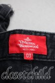 画像3: ヴィヴィアンウエストウッド 中古 / スキニーデニム 03（11号相当） 黒  H-26-11-01-011-pa-OD-ZH (3)