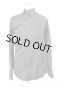 【SALE】【28%OFF】【USED】Vivienne Westwood MAN / 単色オーブ刺繍シャツ ヴィヴィアンウエストウッド ビビアン 【中古】 I-23-09-30-001-bl-HD-ZI