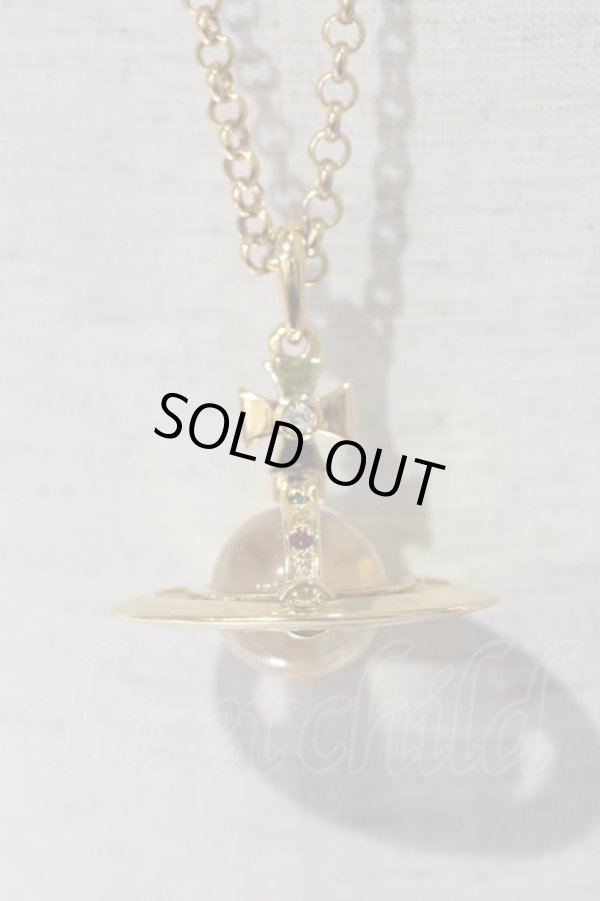 画像3: ヴィヴィアンウエストウッド 中古 / スモールオーブネックレス   I-23-10-13-008-gd-HD-ZI (3)