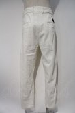 画像2: 【SALE】【15%OFF】ANGLOMANIA 中古 / ロゴパンツ    M 白  I-23-10-25-008-pa-HD-ZI (2)