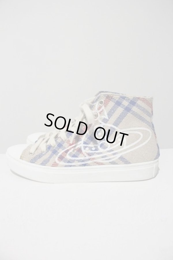 画像2: ヴィヴィアンウエストウッド 中古 / PLIMSOLL HIGH TOP スニーカー   I-23-11-25-029-sh-HD-ZI (2)