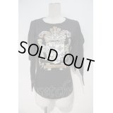 【USED】Vivienne Westwood / TOPS?エンブレムプリントカットソー ヴィヴィアンウエストウッド ビビアン   2 黒 【中古】 I-23-11-25-017-to-HD-ZI
