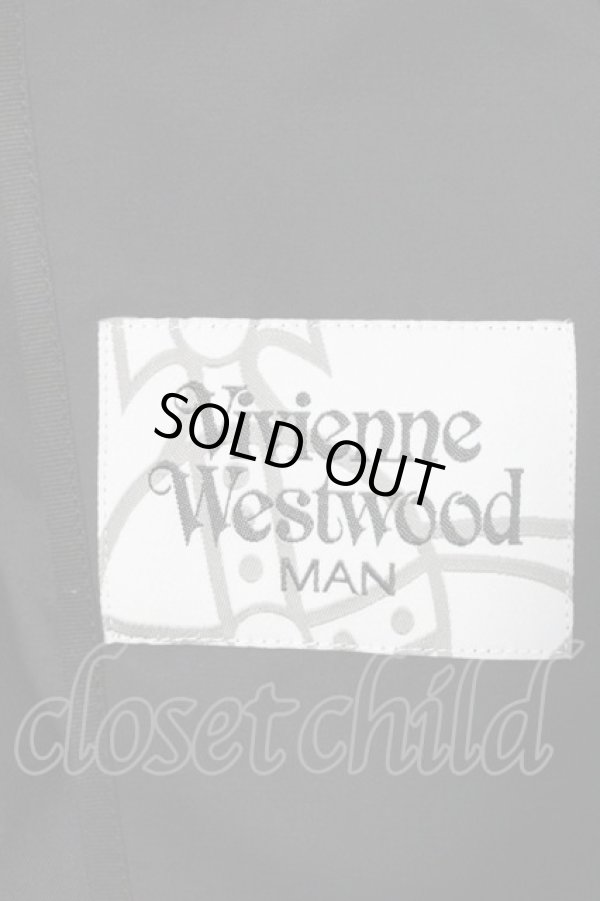 画像3: ヴィヴィアンウエストウッド MAN 中古 / コットンコート    FREE 黒  I-23-12-19-008-co-IN-ZI (3)