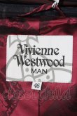 画像3: ヴィヴィアンウエストウッド MAN 中古 / チェックゲインズブルグジャケット    46 黒X赤Xグレー  I-23-12-19-002-jc-HD-ZI (3)