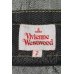 画像3: 【USED】Vivienne Westwood / デニムラメ糸プリーツ風スカート<br>ヴィヴィアンウエストウッド ビビアン   2 黒デニムxゴールド 【中古】 I-23-12-26-045-sk-HD-ZI (3)