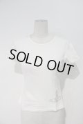 【SALE】【10%OFF】【USED】Vivienne Westwood / 裾刺繍半袖カットソー ヴィヴィアンウエストウッド ビビアン   3 白 【中古】 I-23-12-26-012-to-HD-ZI