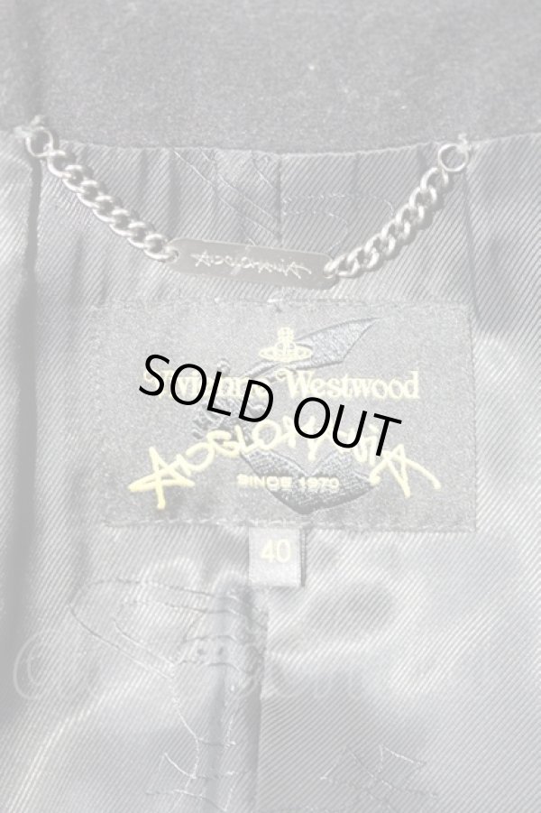 画像3: ANGLOMANIA 中古 / フレアーコート    40 黒  I-24-01-13-002-op-HD-ZI (3)