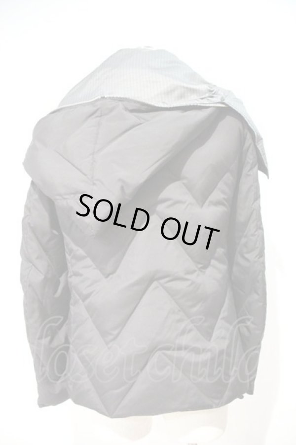 画像2: ヴィヴィアンウエストウッド MAN 中古 / ダウンフーディ    46 黒  I-24-01-24-026-co-HD-ZI (2)