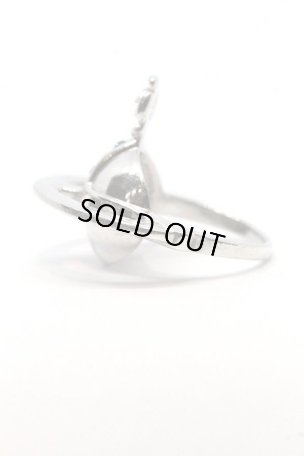 画像2: ヴィヴィアンウエストウッド 中古 / RG/【復刻】SOLID ORBリング    XS シルバー  I-24-01-24-034-ac-HD-ZI (2)