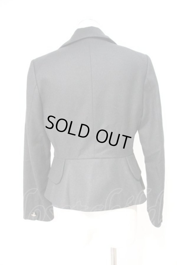 画像2: ヴィヴィアンウエストウッド 中古 / JKT?ラブジャケット    3 黒  I-24-01-24-008-jc-HD-ZI (2)