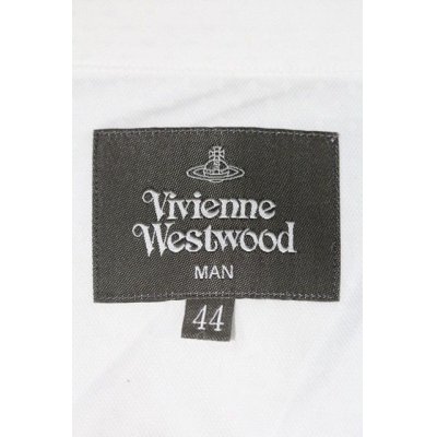 画像3: 【USED】Vivienne Westwood MAN / カラーオーブ刺繍シャツ ヴィヴィアンウエストウッド ビビアン   46 白 【中古】 I-24-01-24-010-bl-HD-ZI