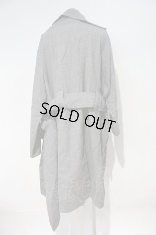 画像2: ヴィヴィアンウエストウッド MAN 中古 / チェスターコート    46 黒チェック  I-24-01-24-024-co-HD-ZI (2)