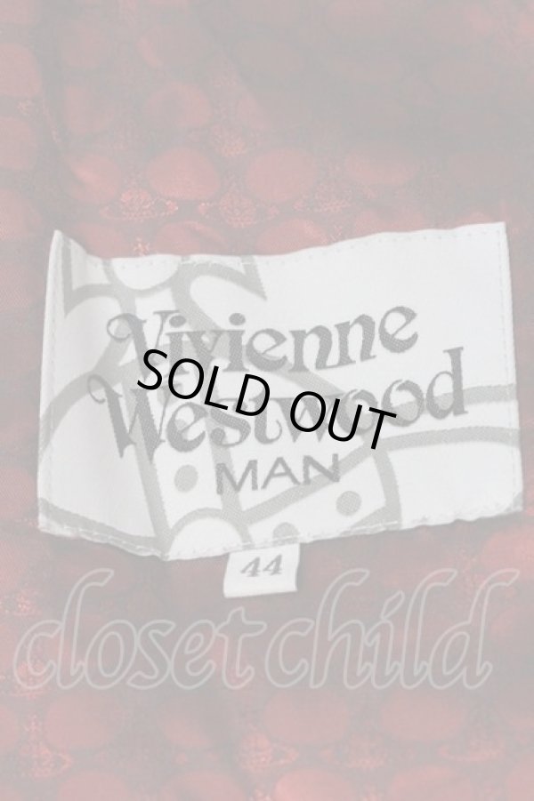 画像3: ヴィヴィアンウエストウッド MAN 中古 / チェスターコート    46 黒チェック  I-24-01-24-024-co-HD-ZI (3)