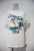 【USED】Vivienne Westwood / CATS半袖Tシャツ ヴィヴィアンウエストウッド ビビアン   L 白 【中古】 I-24-02-09-027-ts-HD-ZI