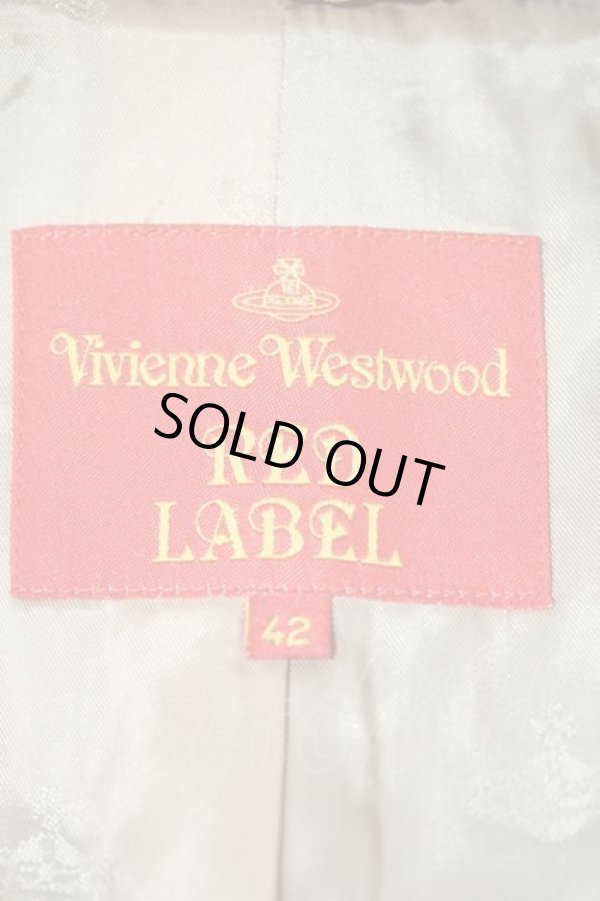 画像3: ヴィヴィアンウエストウッド 中古 / ファー襟コート    42 黒  I-24-02-09-031-co-HD-ZI (3)