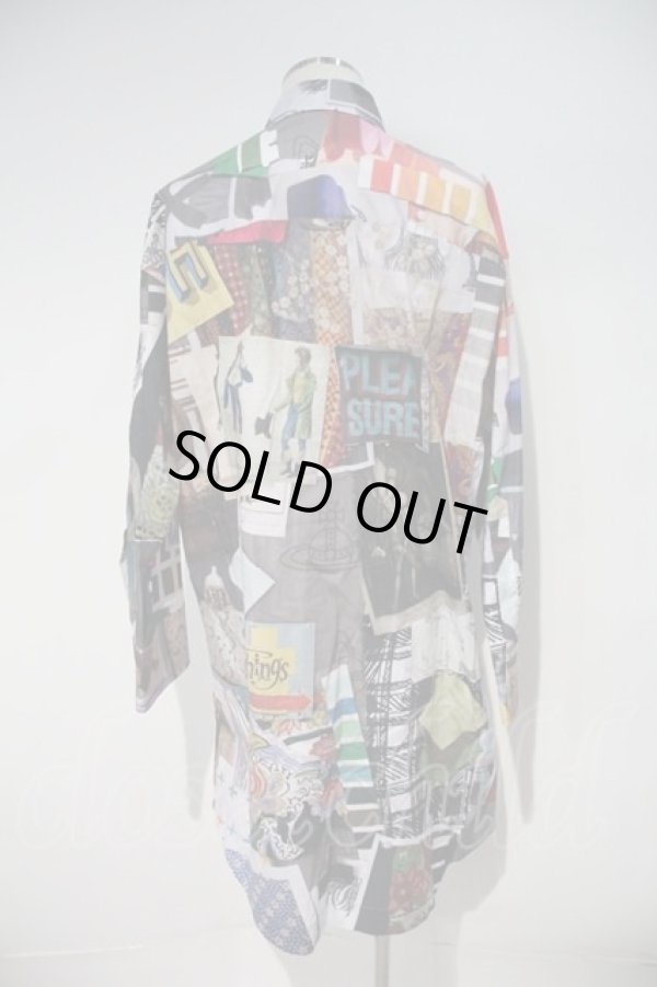 Vivienne Westwood】MOODBOARD PRINT オーバーサイズ シャツ