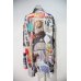 画像2: 【USED】Vivienne Westwood MAN / MOODBOARD PRINT オーバーサイズシャツ<br>ヴィヴィアンウエストウッド ビビアン  白 【中古】 I-24-02-09-007-bl-HD-ZI (2)