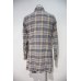 画像2: 【USED】Vivienne Westwood MAN / オーブ刺繍タータンチェックロングシャツ<br>ヴィヴィアンウエストウッド ビビアン  ブラウンチェック 【中古】 I-24-02-09-008-bl-HD-ZI (2)