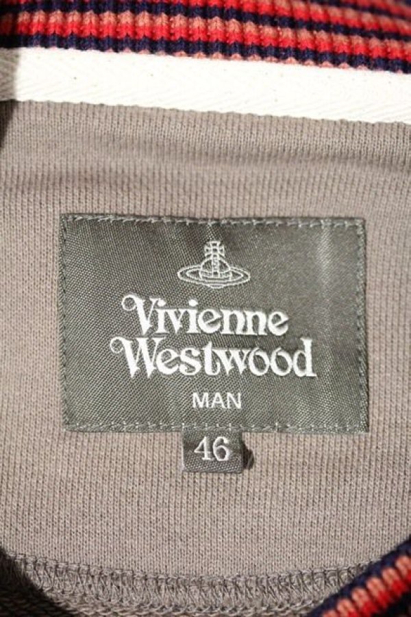画像3: ヴィヴィアンウエストウッド 中古 / ENDANGERED SPECIES OWLスウェット    46 グレーX赤  I-24-02-09-021-to-HD-ZI (3)