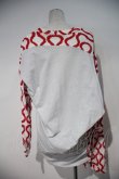 画像2: ヴィヴィアンウエストウッド 中古 / TOPS?スクイグル変形c/s   白X赤X青  I-24-02-09-022-to-HD-ZH (2)