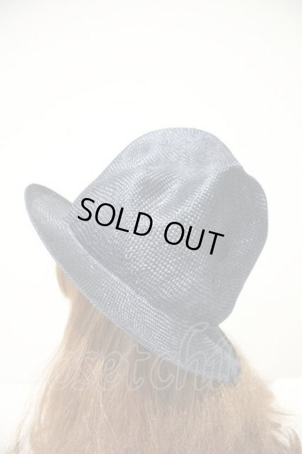 画像3: ヴィヴィアンウエストウッド 中古 / 麦ワラマウンテンハット  ネイビー  I-24-02-17-044-gd-HD-ZI (3)