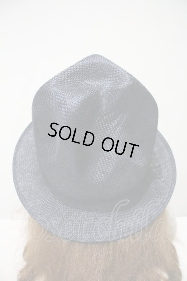 画像4: ヴィヴィアンウエストウッド 中古 / 麦ワラマウンテンハット  ネイビー  I-24-02-17-044-gd-HD-ZI (4)