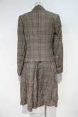 画像2: ヴィヴィアンウエストウッド 中古 / SET/グレンチェックセットアップ 3 ブラウンチェック  I-24-02-17-001-jc-HD-ZI (2)