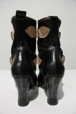 画像3: ヴィヴィアンウエストウッド 中古 / 猫足ボンテージブーツ 約23cm(外側採寸) 黒Xブラウン  I-24-02-17-055-sh-HD-ZI (3)