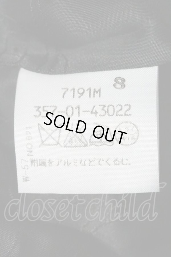 画像4: ヴィヴィアンウエストウッド 中古 / /別珍ラブジャケット 3 赤X黒  I-24-02-17-010-jc-HD-ZI (4)