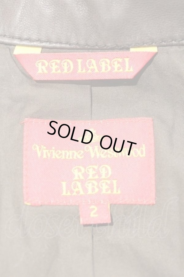 画像3: ヴィヴィアンウエストウッド 中古 / 羊革ライダースジャケット 2 ブラウン  I-24-02-17-011-jc-HD-ZI (3)