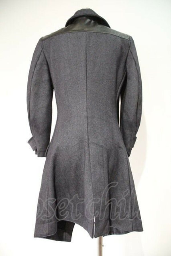 画像2: ANGLOMANIA 中古 / CO/シングルラインロングコート  グレー  I-24-02-17-012-co-HD-ZI (2)