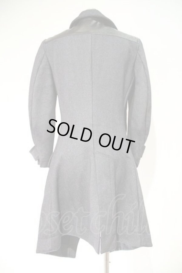 画像2: ANGLOMANIA 中古 / CO/シングルラインロングコート  グレー  I-24-02-17-012-co-HD-ZI (2)