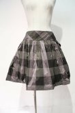 画像3: ヴィヴィアンウエストウッド 中古 / ブロックチェックビスチェ&スカートセットアップ 2 パープルXグレーチェック  I-24-02-17-015-su-HD-ZI (3)