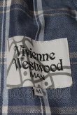 画像3: ヴィヴィアンウエストウッド MAN 中古 / /チェックベスト 44 青チェック  I-24-03-07-011-to-HD-ZI (3)