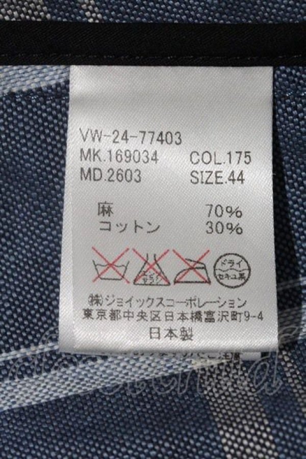 画像4: ヴィヴィアンウエストウッド MAN 中古 / /チェックベスト 44 青チェック  I-24-03-07-011-to-HD-ZI (4)