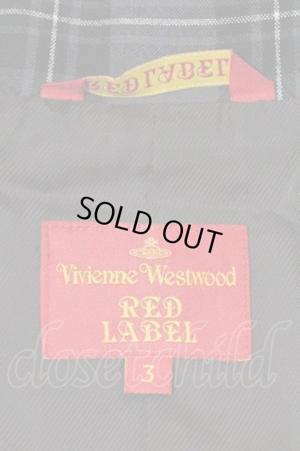 画像3: ヴィヴィアンウエストウッド 中古 / /タータンチェックベッティーナジャケット 3 黒チェック  I-24-03-22-012-to-HD-ZI (3)