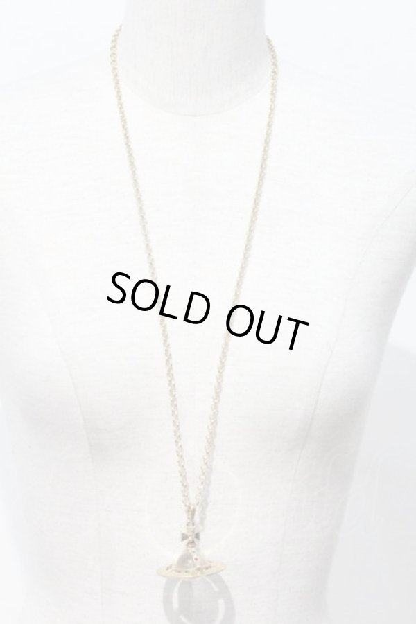 画像2: ヴィヴィアンウエストウッド 中古 / スモールオーブネックレス  ゴールド  I-24-03-27-020-ac-HD-ZI (2)