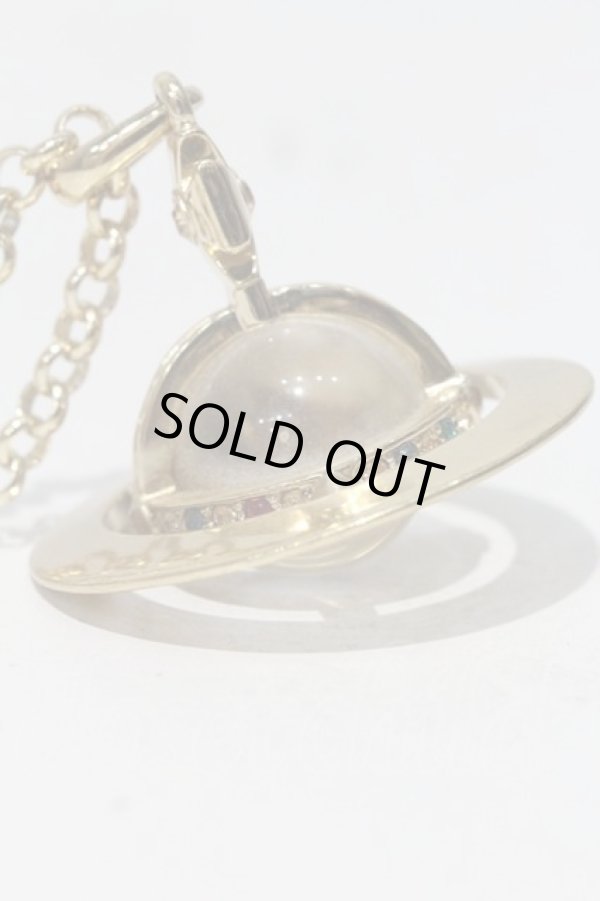 画像3: ヴィヴィアンウエストウッド 中古 / スモールオーブネックレス  ゴールド  I-24-03-27-020-ac-HD-ZI (3)