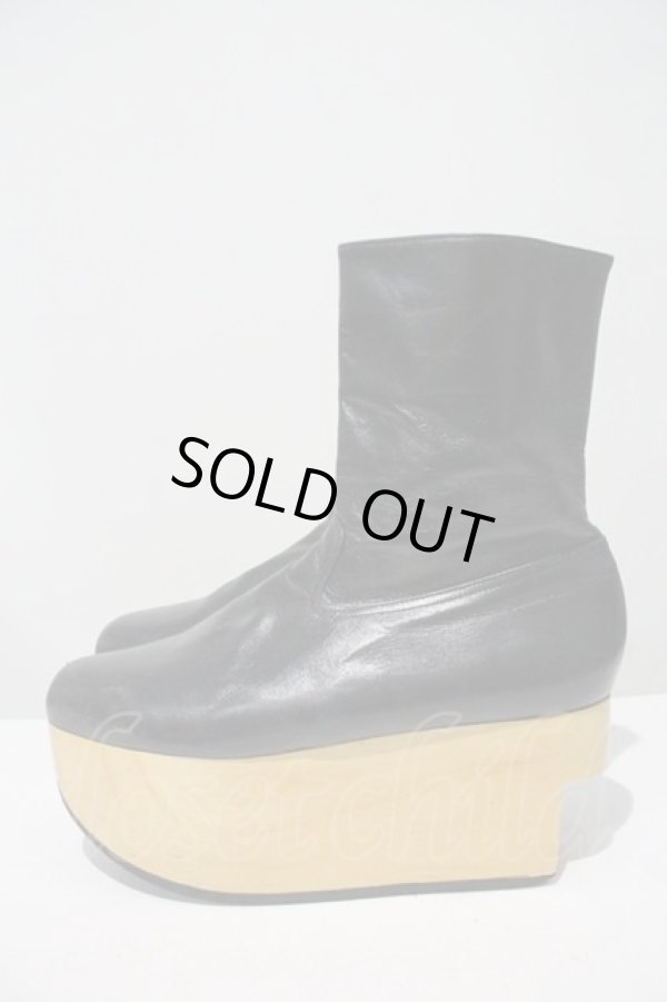 画像2: ヴィヴィアンウエストウッド 中古 / ロッキンホースブーツ UK6 黒  I-24-04-07-055-sh-HD-ZI (2)