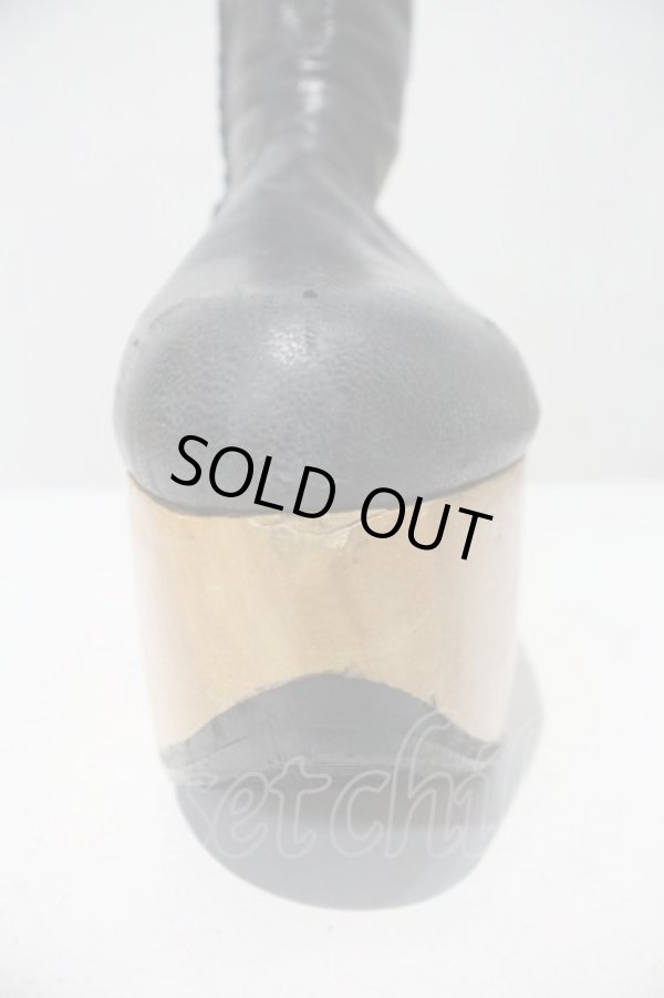 画像4: ヴィヴィアンウエストウッド 中古 / ロッキンホースブーツ UK6 黒  I-24-04-07-055-sh-HD-ZI (4)