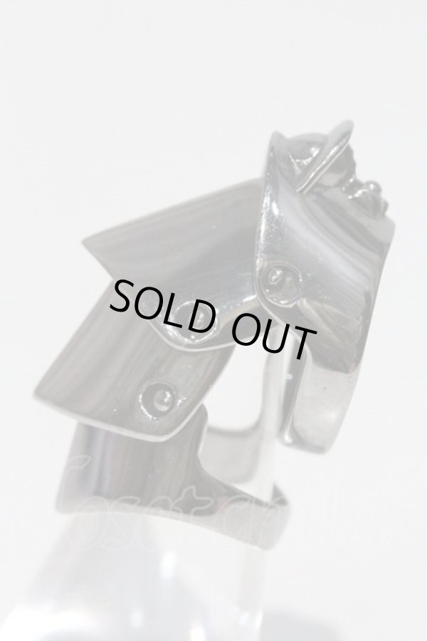 画像2: ヴィヴィアンウエストウッド 中古 / アーマーリング M ガンメタ  I-24-04-11-031-rg-HD-ZI (2)