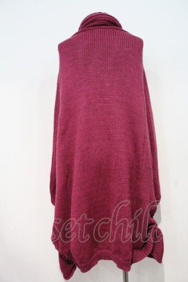 画像2: ANGLOMANIA 中古 / ロングニットカーディガン S 紫  I-24-04-11-019-to-HD-ZI (2)