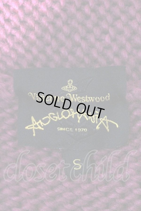 画像3: ANGLOMANIA 中古 / ロングニットカーディガン S 紫  I-24-04-11-019-to-HD-ZI (3)