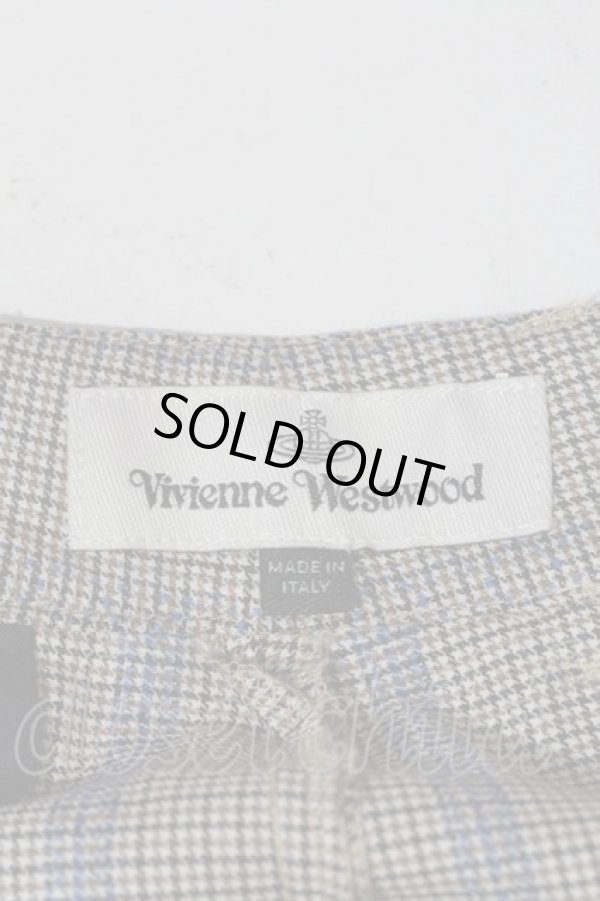 画像3: ヴィヴィアンウエストウッド 中古 / チェックパンツ 36 ブラウンチェック  I-24-04-20-031-pa-HD-ZI (3)