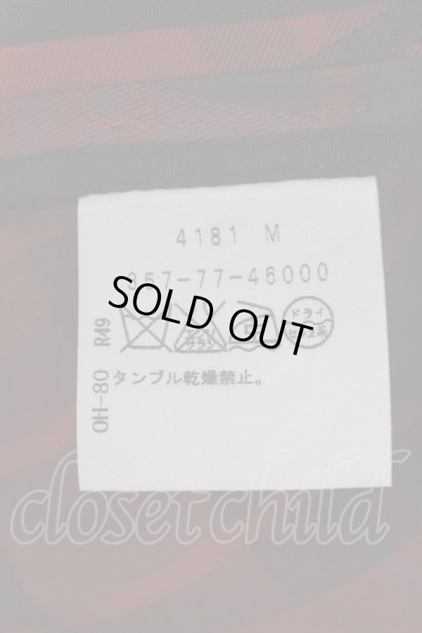 画像4: ヴィヴィアンウエストウッド 中古 / SU/タータンチェックセットアップ 3 赤チェック  I-24-04-20-004-jc-HD-ZI (4)
