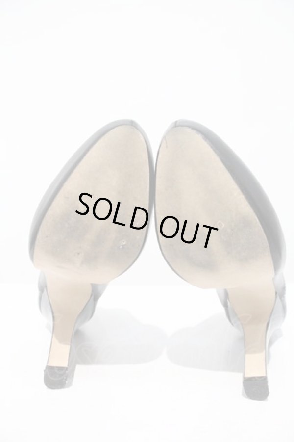 画像4: ヴィヴィアンウエストウッド 中古 / オーブレザーパンプス 39 黒  I-24-04-20-045-sh-HD-ZI (4)