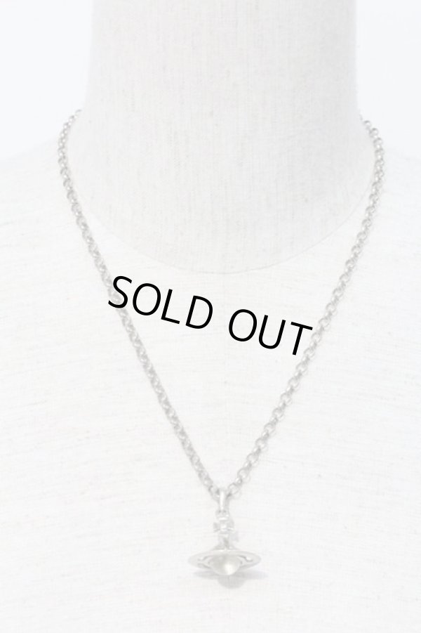 画像2: ヴィヴィアンウエストウッド 中古 / タイニーオーブネックレス  シルバー  I-24-05-22-031-ac-HD-ZI (2)