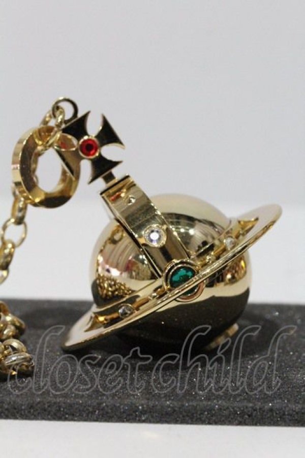 画像3: ヴィヴィアンウエストウッド 中古 / LI 青山店10thオーブライター  ゴールド  I-24-05-22-059-gd-HD-ZI (3)