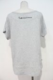 画像2: ヴィヴィアンウエストウッド Anglomania and Lee / TS/ブルトンBIGTシャツ S グレー  I-24-05-29-008-ts-HD-ZI (2)
