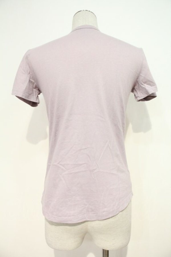 画像2: ヴィヴィアンウエストウッド 中古 / カラーオーブ刺繍半袖カットソー 2 ラベンダー  I-24-05-29-010-to-HD-ZI (2)